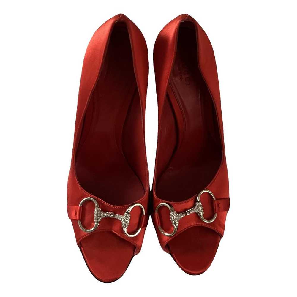 Gucci Silk heels - image 1