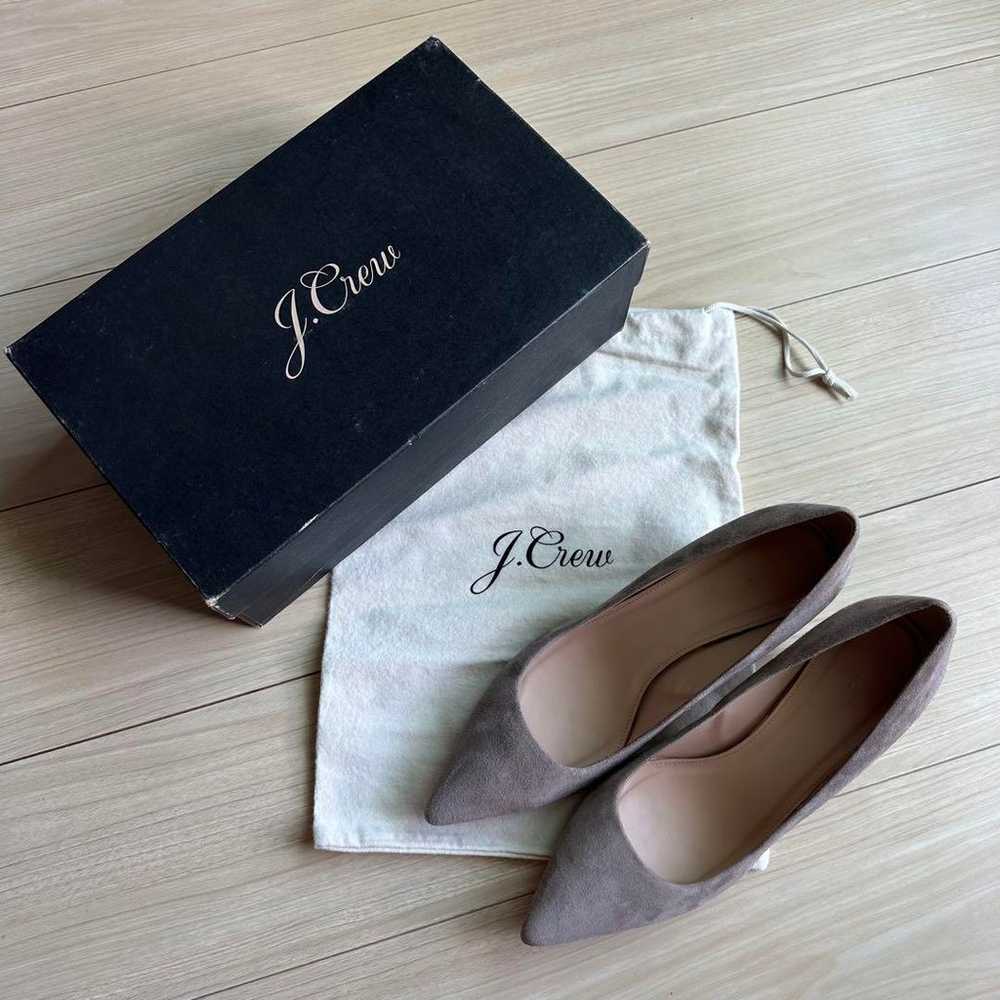 J.CREW Suede Heels 25.5cm - image 2