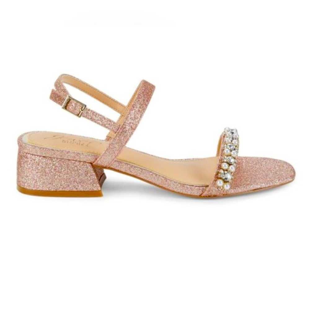 JEWEL BADGLEY MISCHKA Embellished Sandals Size 6 - image 1