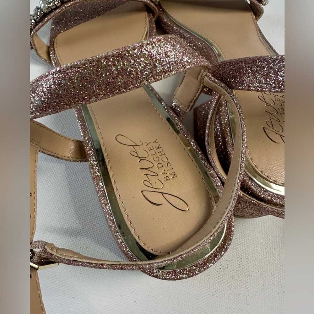 JEWEL BADGLEY MISCHKA Embellished Sandals Size 6 - image 4