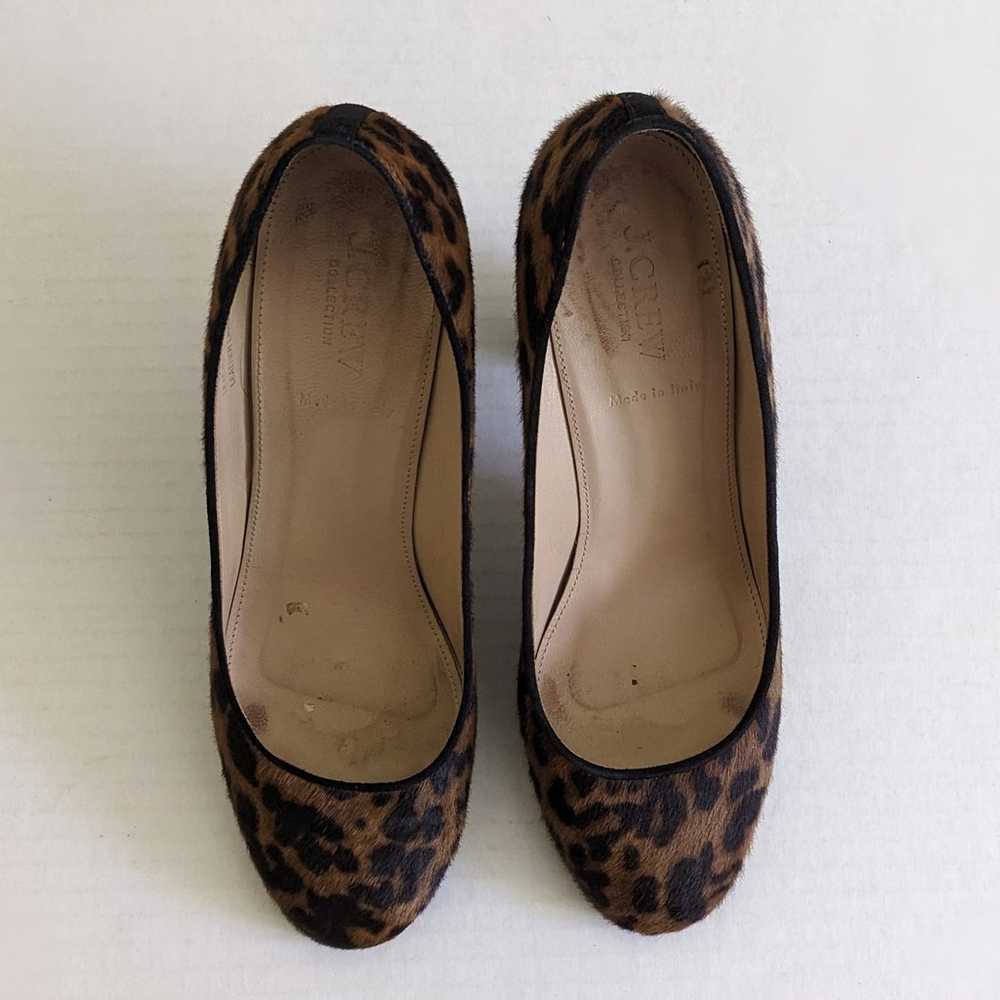 J. Crew Collection Size 8 Leopard Print Animal Ha… - image 2