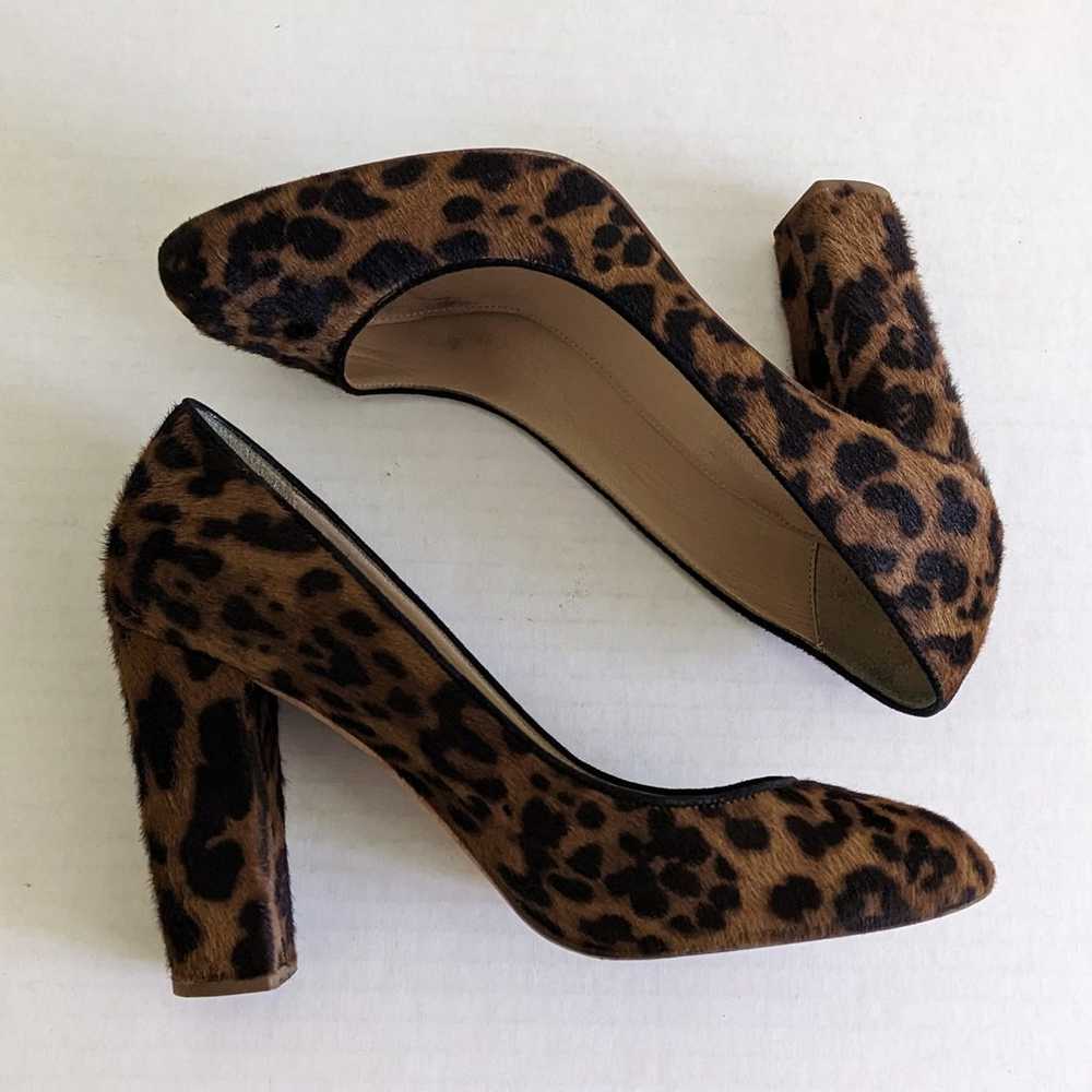 J. Crew Collection Size 8 Leopard Print Animal Ha… - image 4