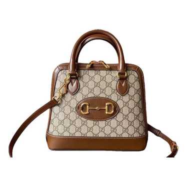 Gucci Handle Horsebit 1955 leather tote