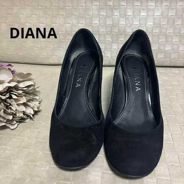 【DIANA】Women's Pumps Wedge Sole 23.5cm Simple Heel