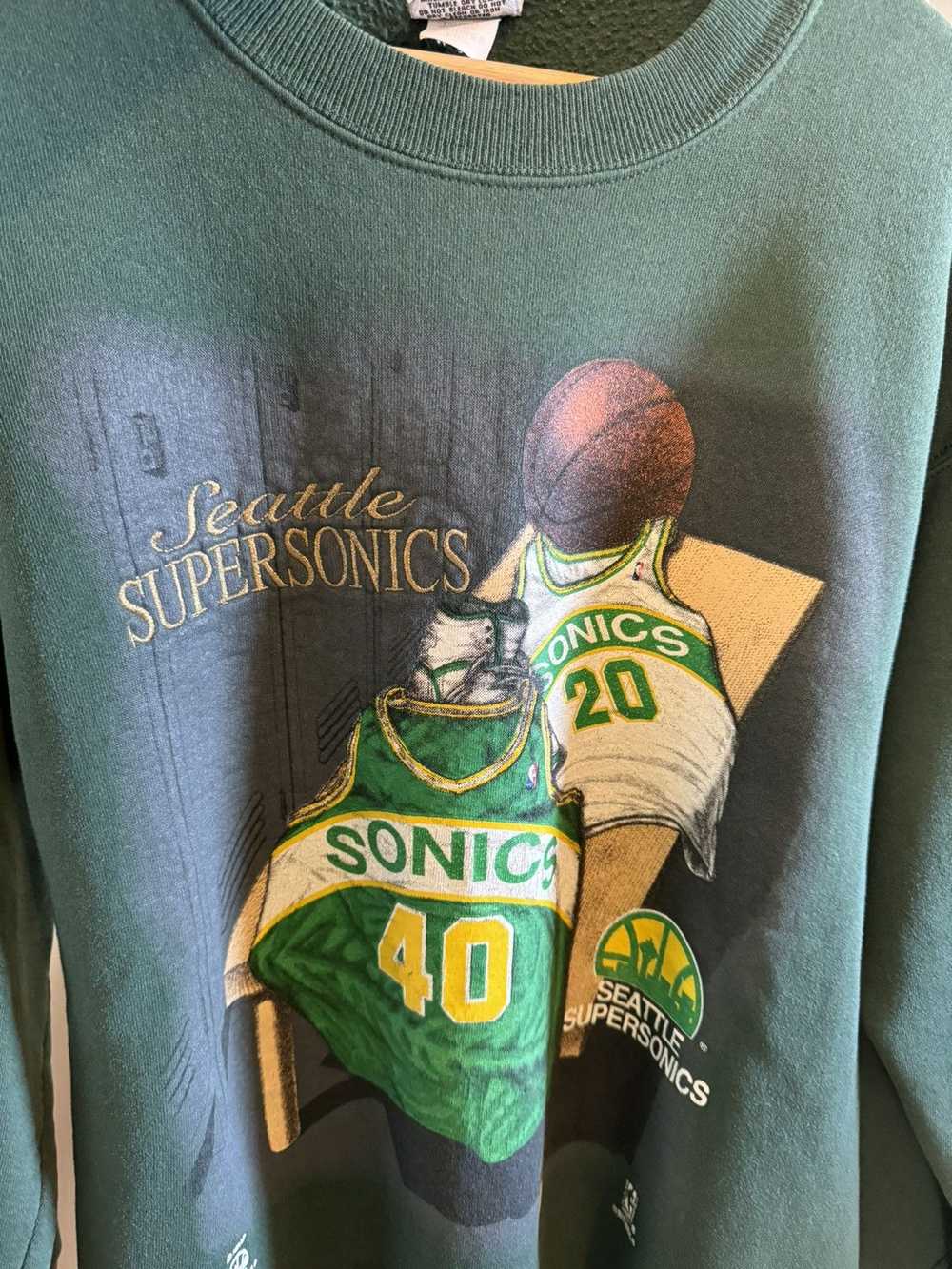 NBA × Nutmeg × Vintage Vintage Seattle Super Soni… - image 2