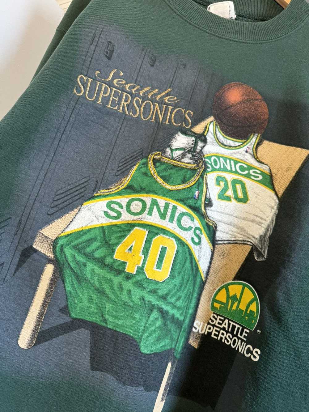 NBA × Nutmeg × Vintage Vintage Seattle Super Soni… - image 3