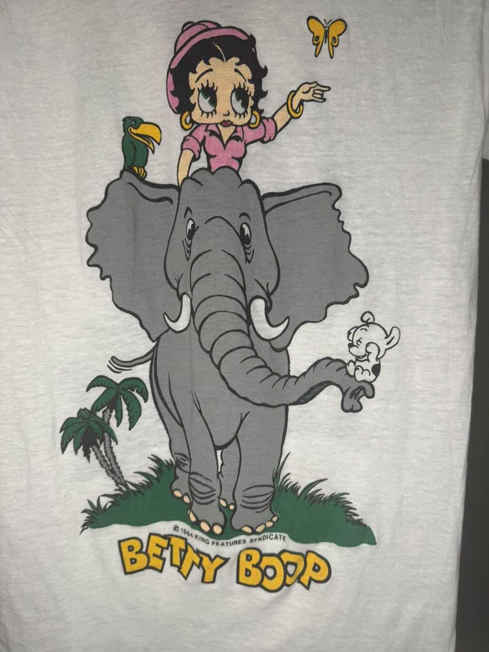 Vintage Vintage 1984 Betty Boop Animas Graphic Tee - image 2