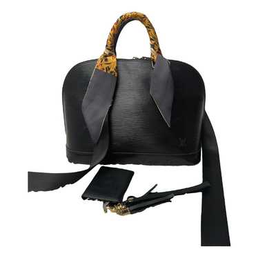 Louis Vuitton Alma leather handbag