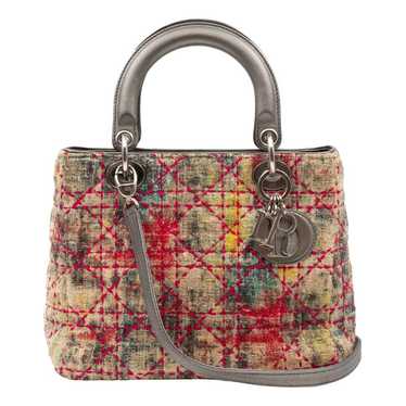 Dior Lady Dior tweed handbag - image 1