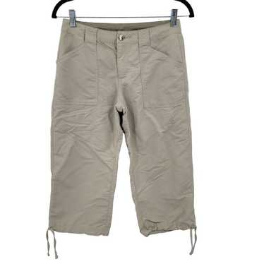 The North Face North Face Nylon Low Rise Crop Pan… - image 1