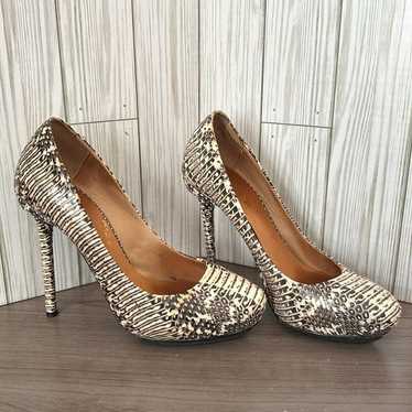 L.a.mb. Snakeskin heels - image 1