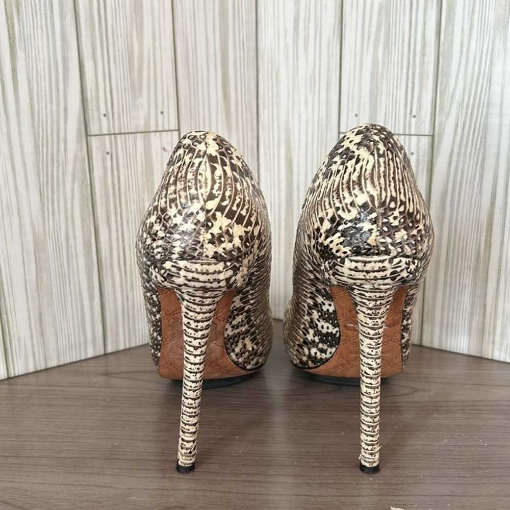 L.a.mb. Snakeskin heels - image 4