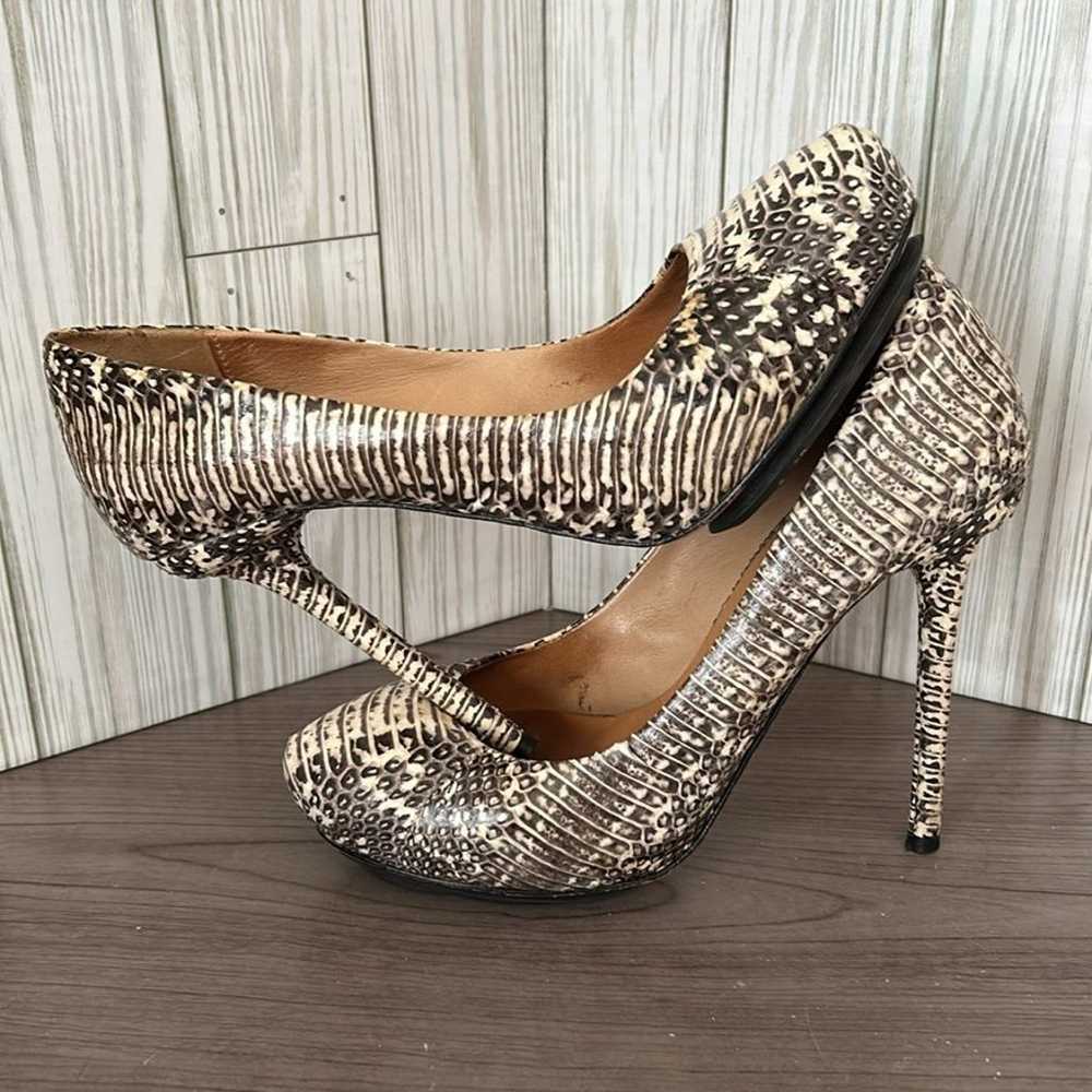 L.a.mb. Snakeskin heels - image 6