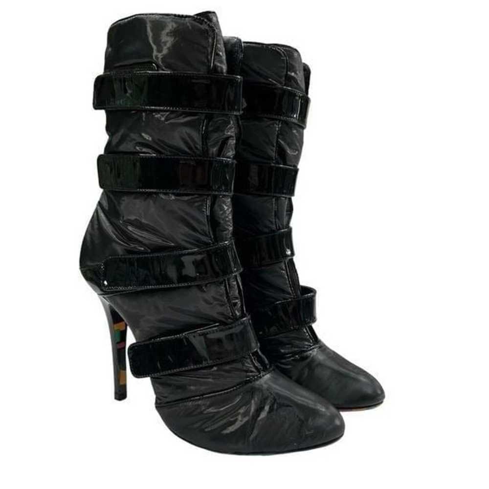 Emilio Pucci High Top Sock Boots Black Size 37 EU… - image 2