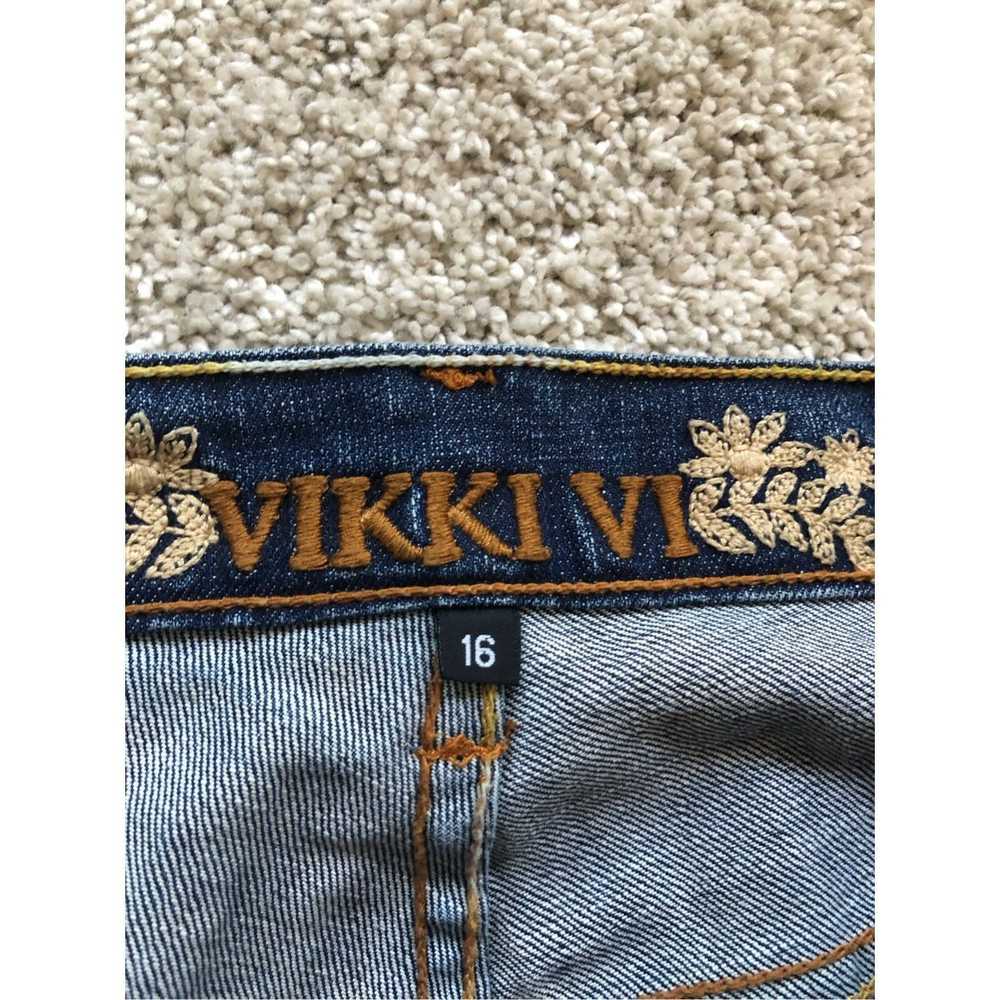 Other Vikki VI Women’s Blue Straight Leg Jeans Si… - image 6