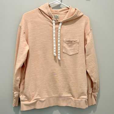 J. Crew Vintage Fleece Women Sweatshirt Hoodie Si… - image 1