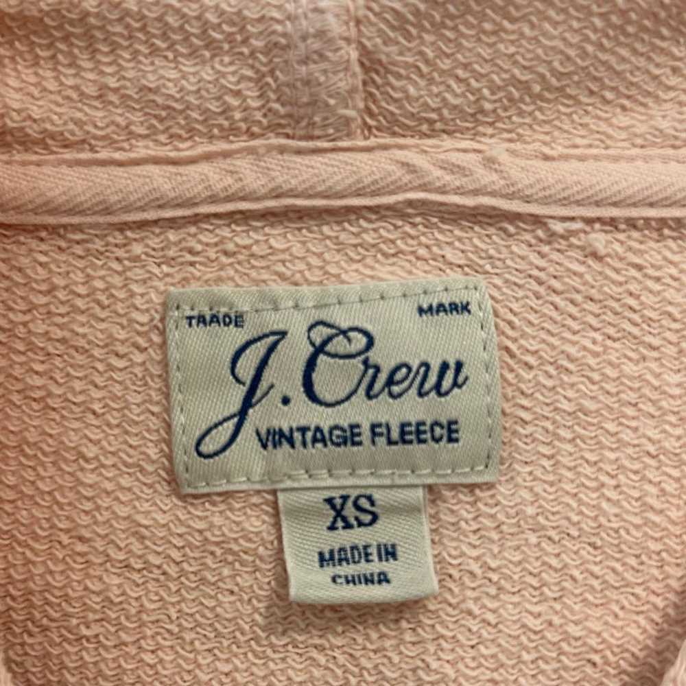 J. Crew Vintage Fleece Women Sweatshirt Hoodie Si… - image 7