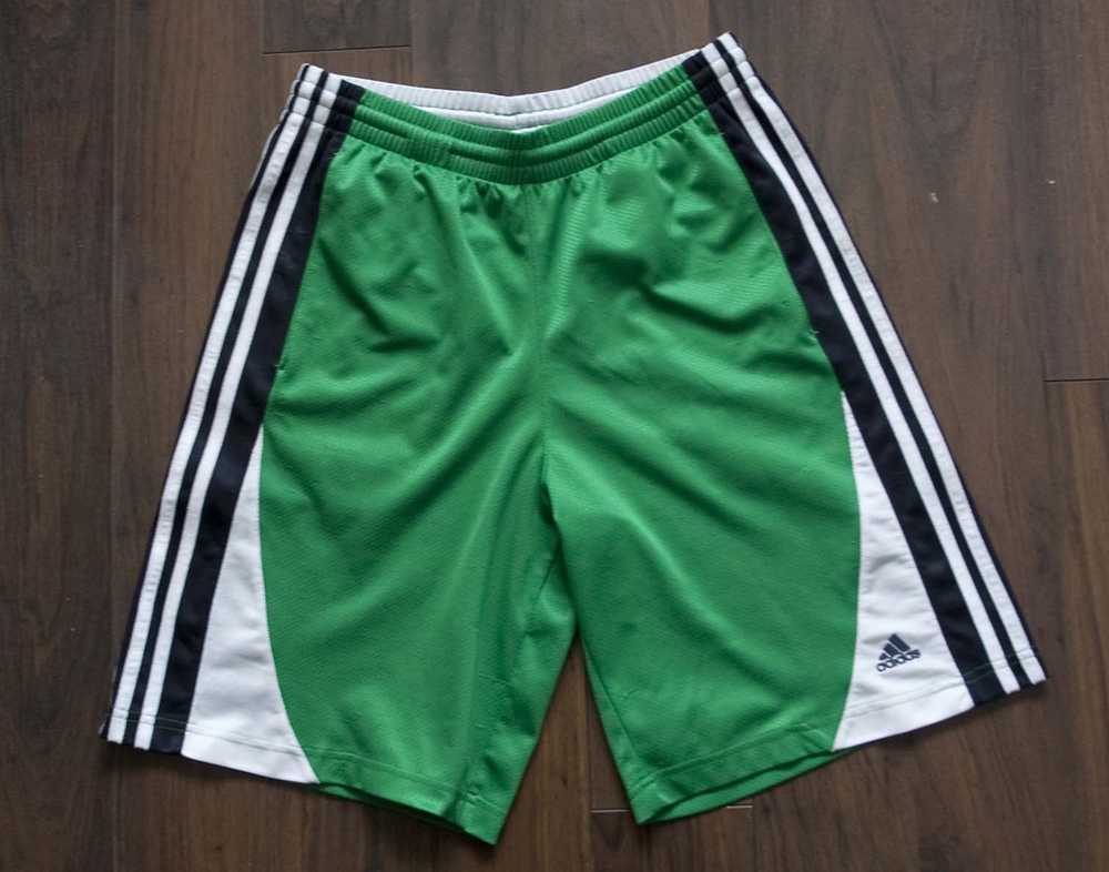 Adidas Adidas Shorts Size XL / 35 Green Shiny - image 1