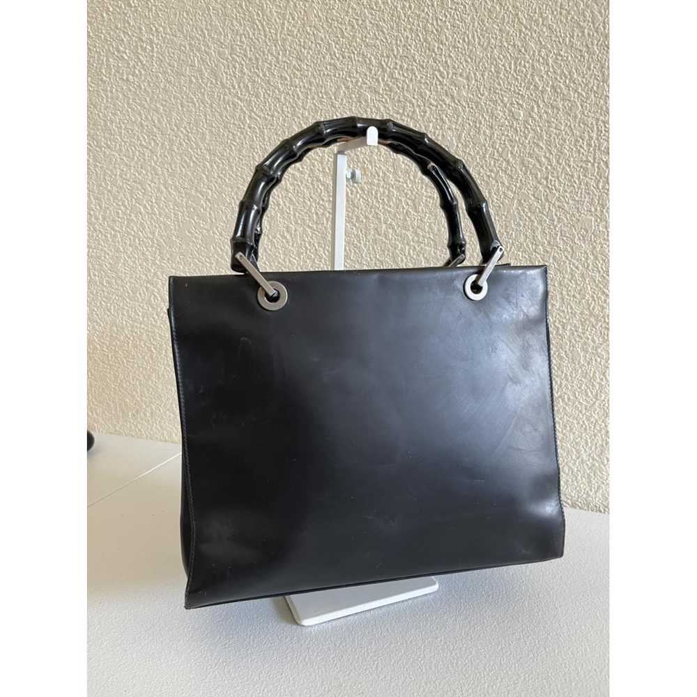 Gucci Diana Bamboo leather tote - image 4