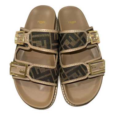 Fendi Leather sandal