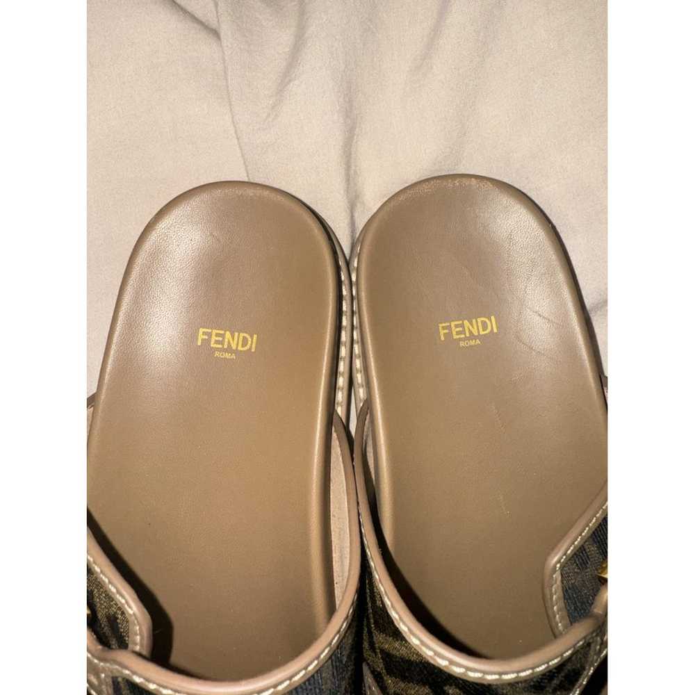 Fendi Leather sandal - image 6