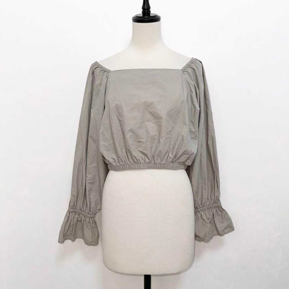 【Kastane】Kastane Square Gathered Blouse Cotton Lo… - image 8