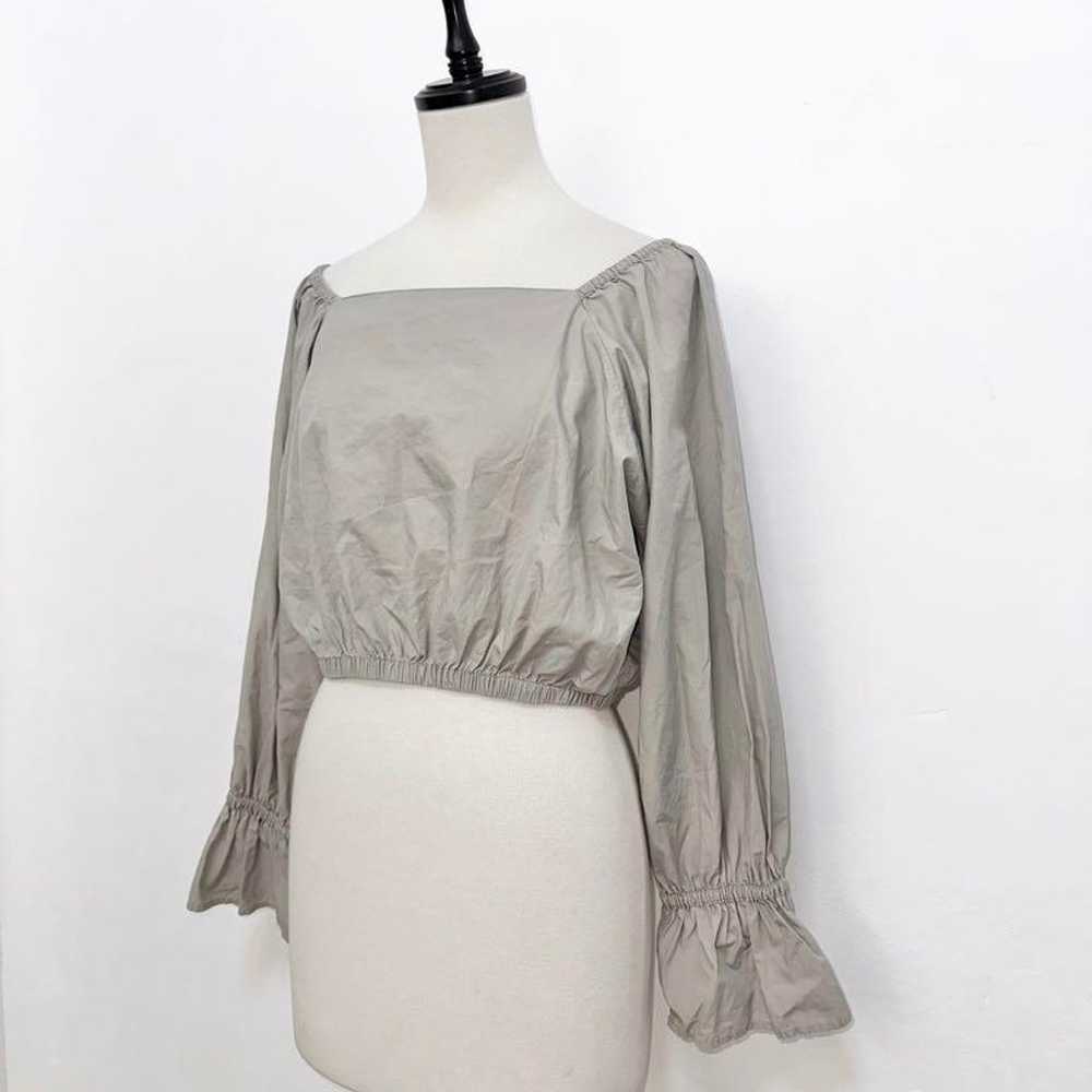 【Kastane】Kastane Square Gathered Blouse Cotton Lo… - image 9