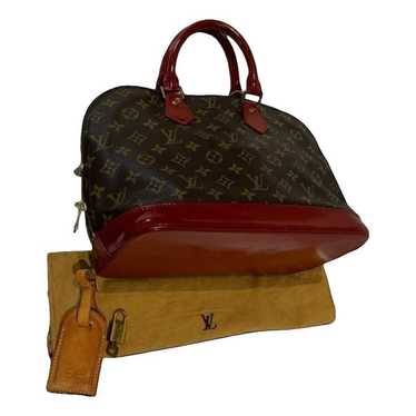 Louis Vuitton Alma leather handbag