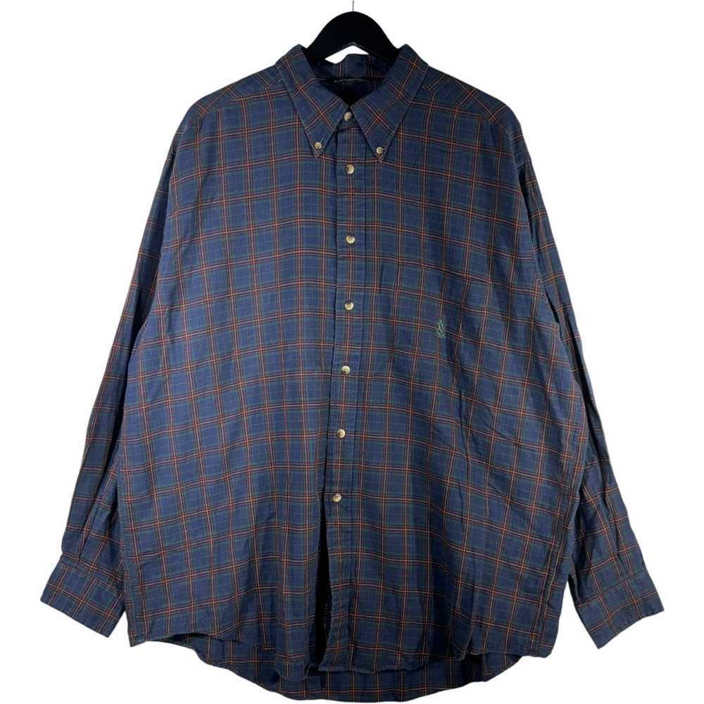 Nautica Nautica Plaid Long Sleeve Button Up - image 1