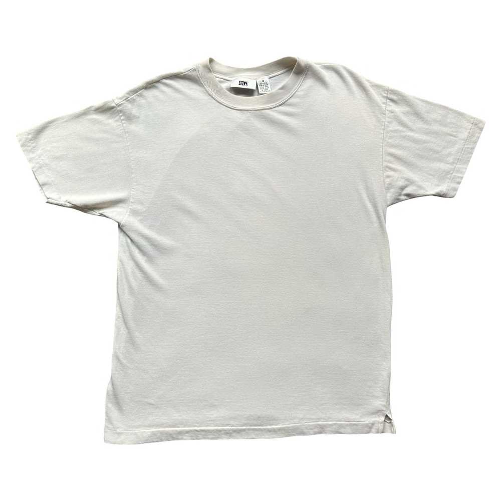 BP 90's VTG BP Cream SS Single Stitch Tee Size M … - image 1