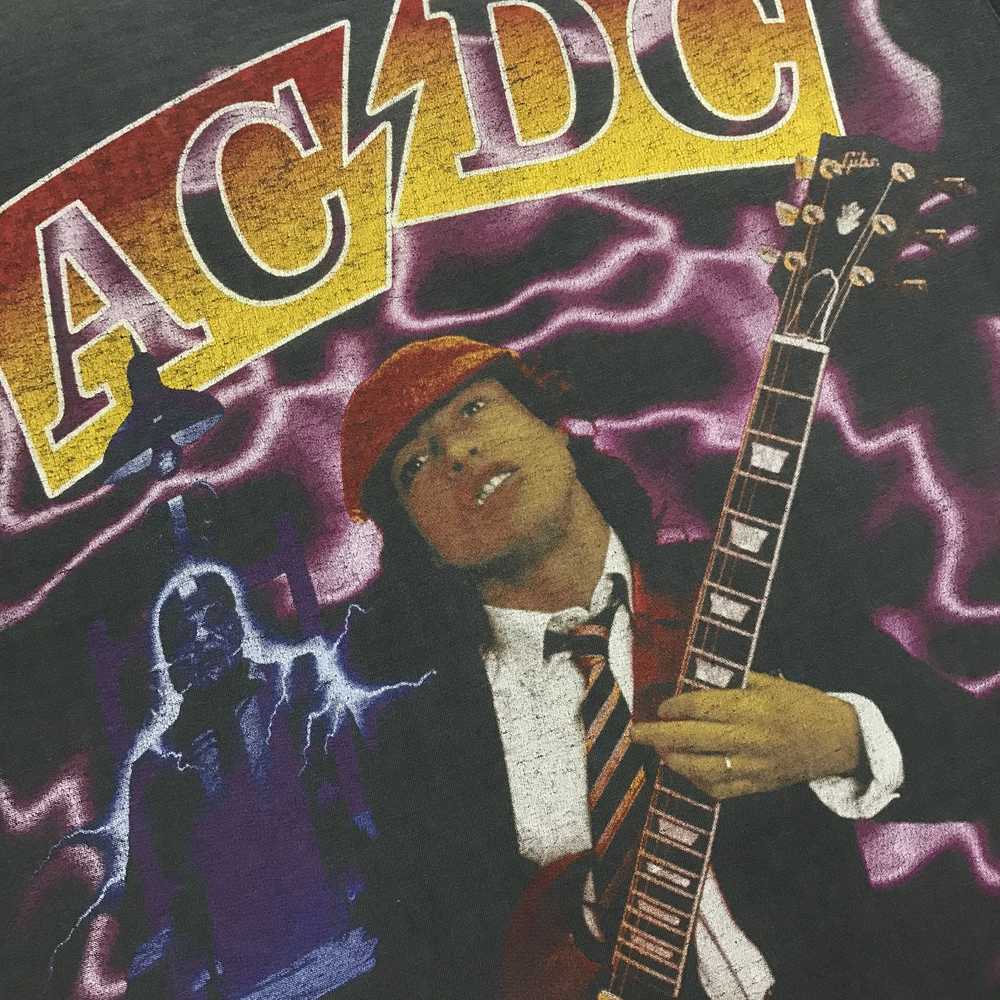 Ac/Dc × Band Tees × Vintage AC/DC Angus Young Vin… - image 6