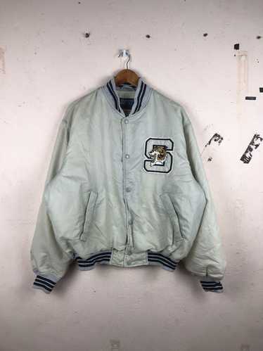 Bomber Jacket × MLB × NFL Vintage Seattle Bomber J