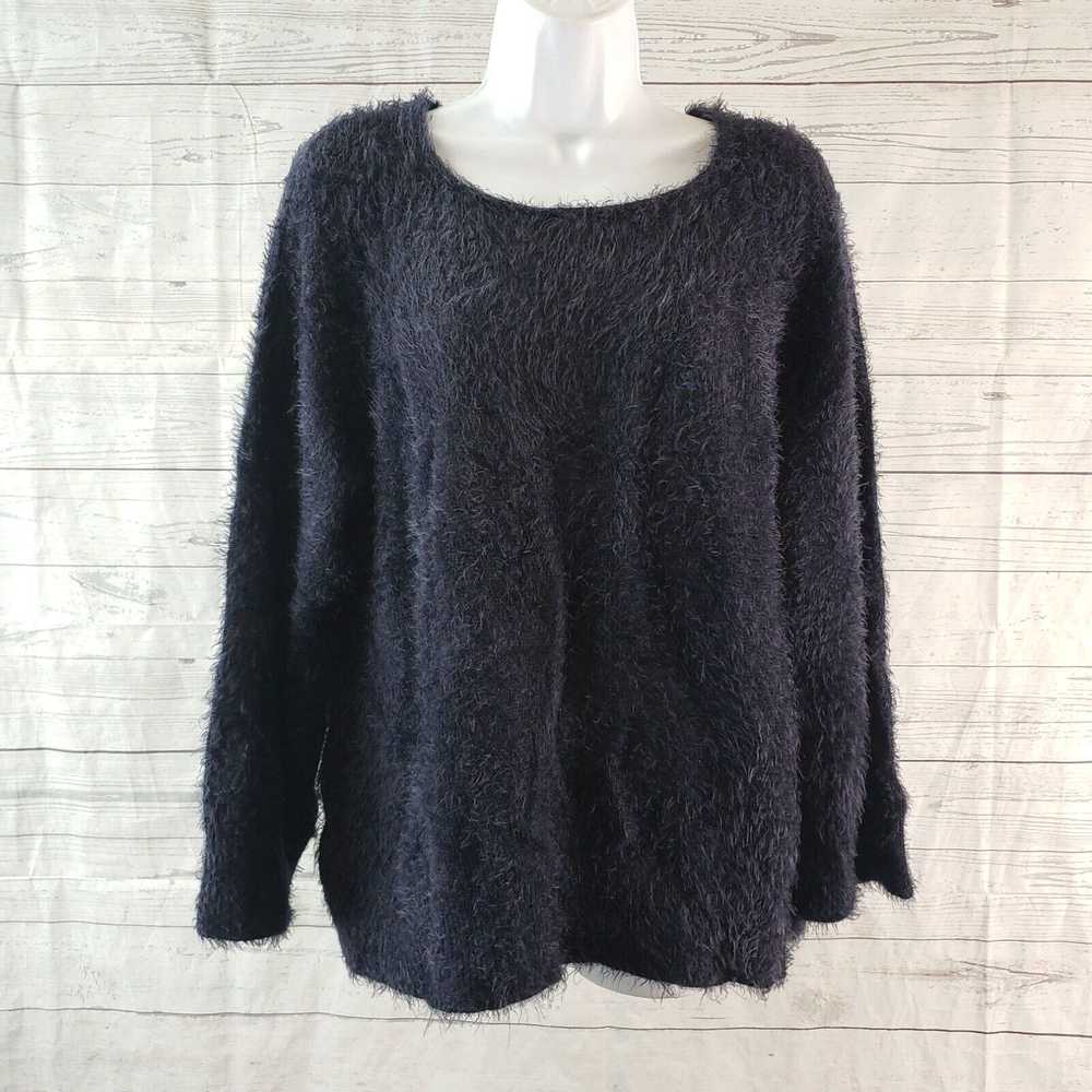 Lou & Grey Lou & Grey Womens Eyelash Sweater Sz L… - image 1