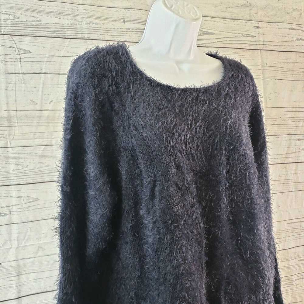 Lou & Grey Lou & Grey Womens Eyelash Sweater Sz L… - image 2