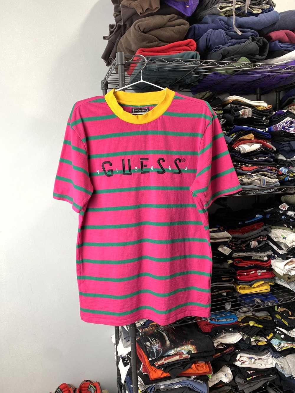 Guess × Rap Tees × Streetwear Rare! Guess ASAP Ro… - image 1