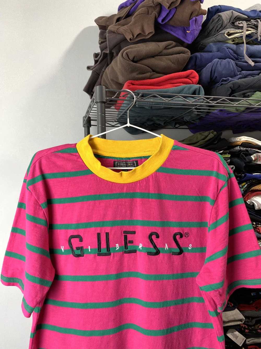 Guess × Rap Tees × Streetwear Rare! Guess ASAP Ro… - image 2