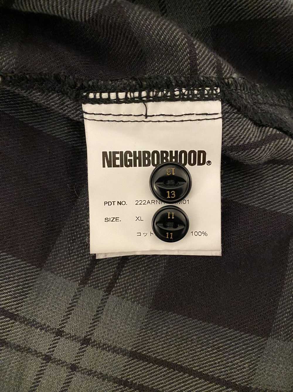 Neighborhood Neighborhood Japan Nel Check Shirt XL - image 11