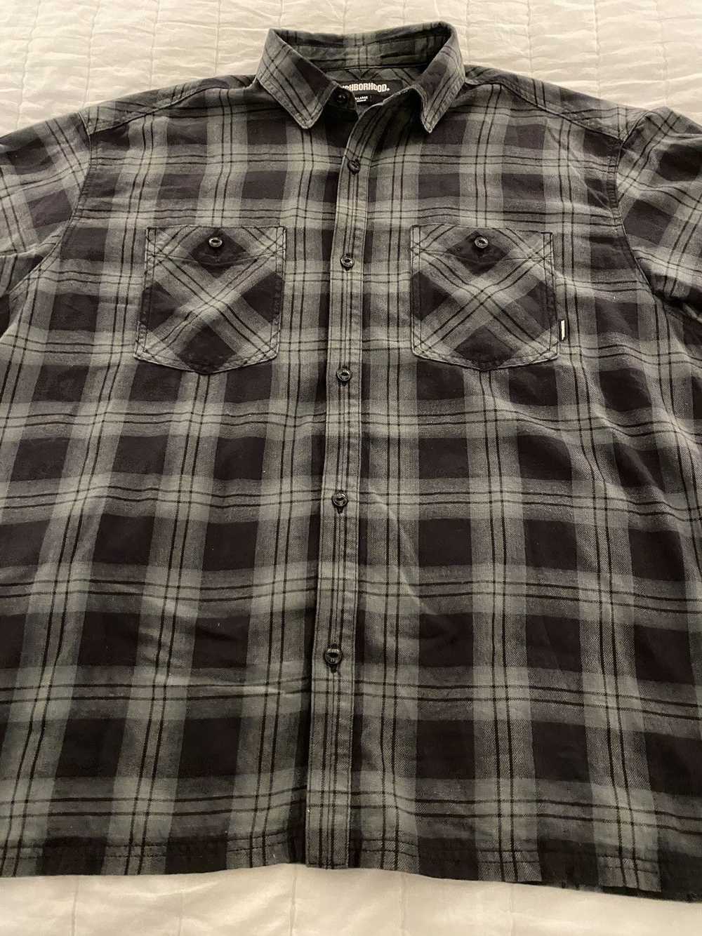 Neighborhood Neighborhood Japan Nel Check Shirt XL - image 4