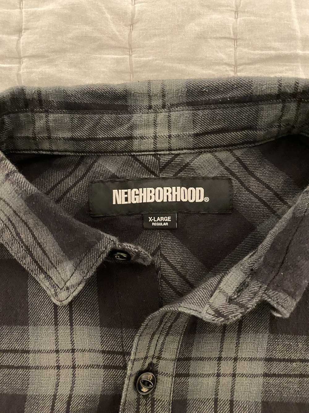 Neighborhood Neighborhood Japan Nel Check Shirt XL - image 8