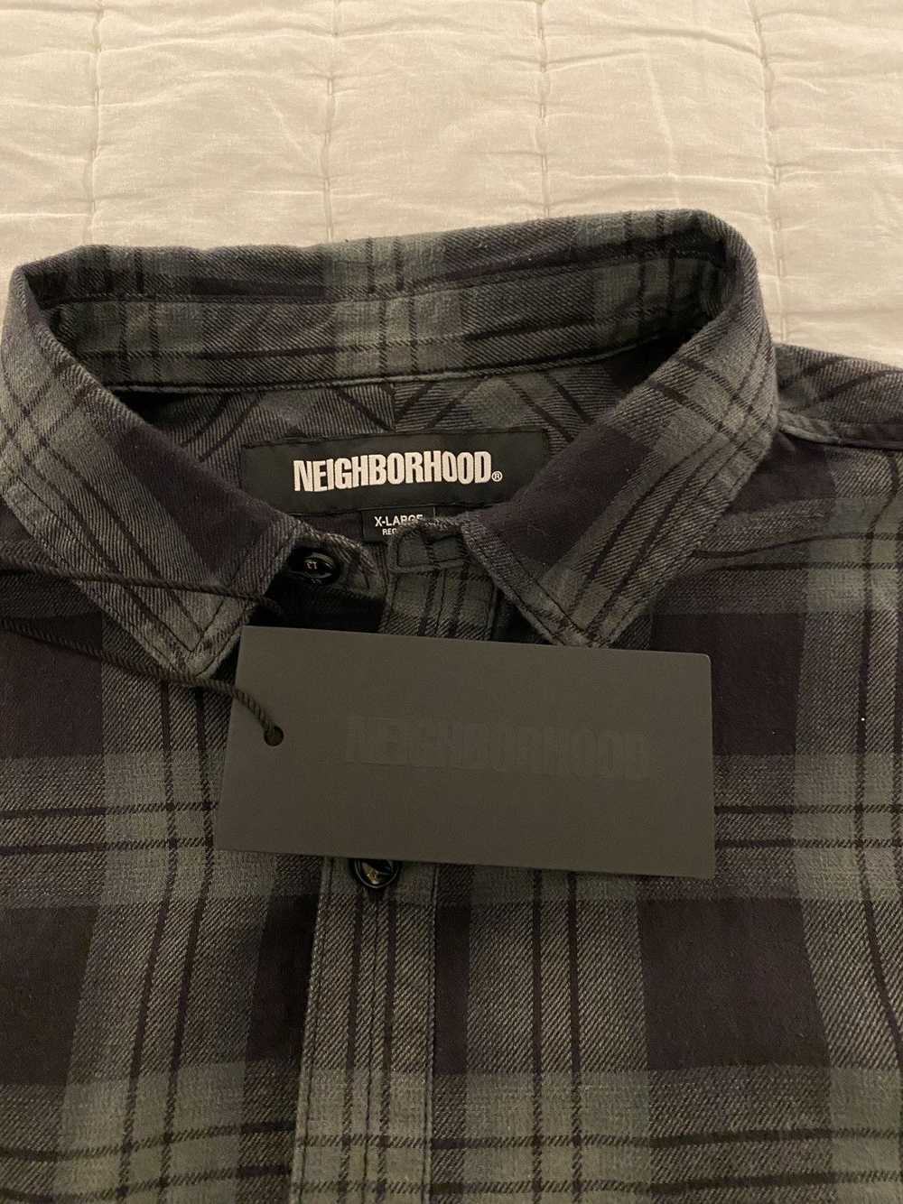 Neighborhood Neighborhood Japan Nel Check Shirt XL - image 9