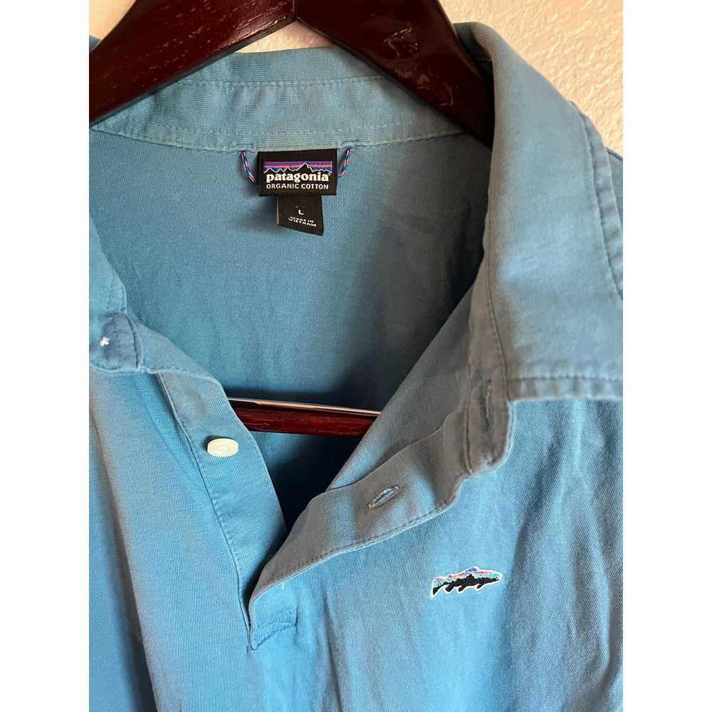 Patagonia Patagonia Fish Polo Shirt - Size L - image 2