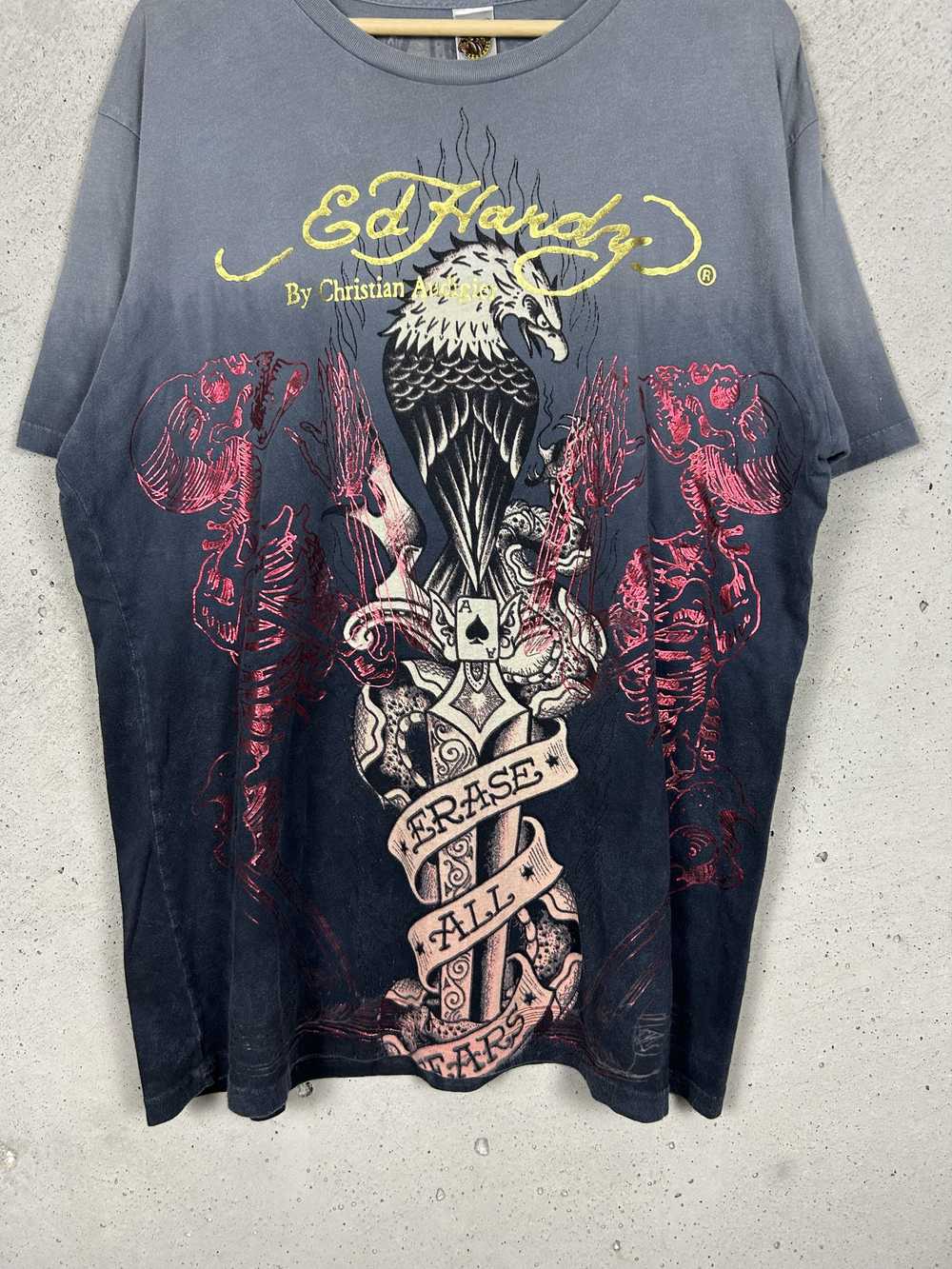 Ed Hardy × Vintage Vintage Y2k Ed Hardy Eagle Dag… - image 4