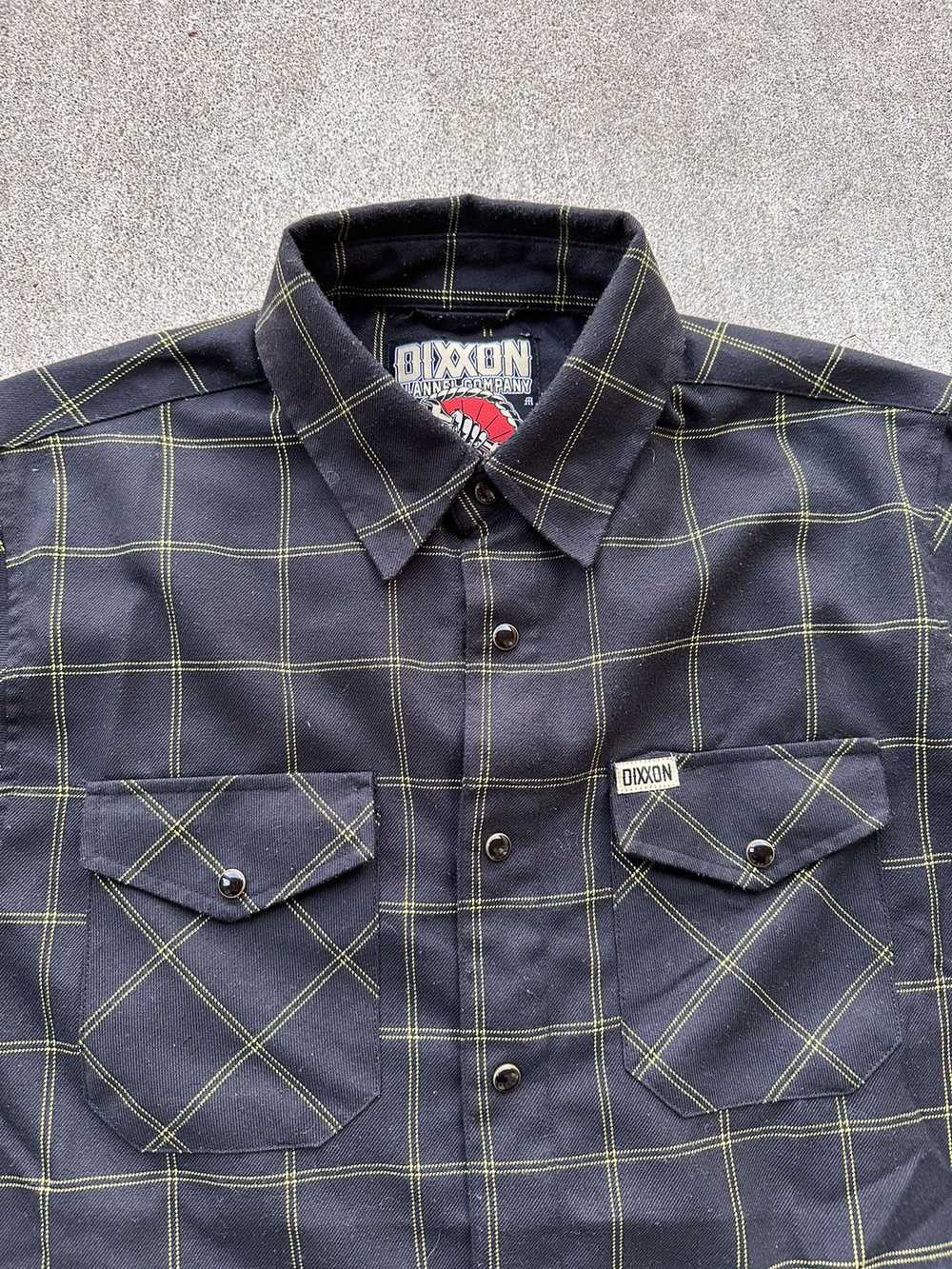 Dixxon Dixxon Flannel M Stay Gold Black and Yello… - image 2