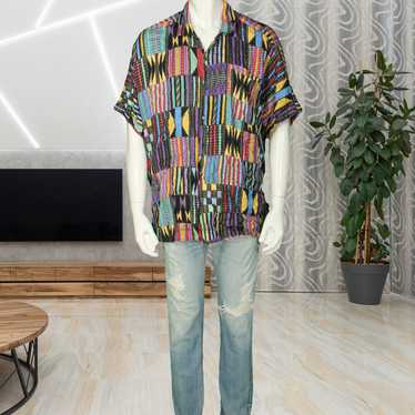 Other Vintage Men's Whooo's Button Down 2XL Shirt - image 1