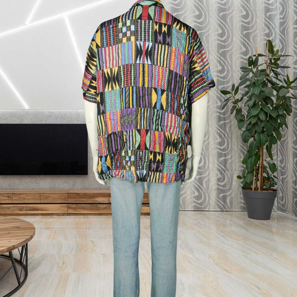 Other Vintage Men's Whooo's Button Down 2XL Shirt - image 5