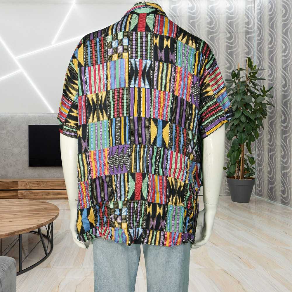 Other Vintage Men's Whooo's Button Down 2XL Shirt - image 6