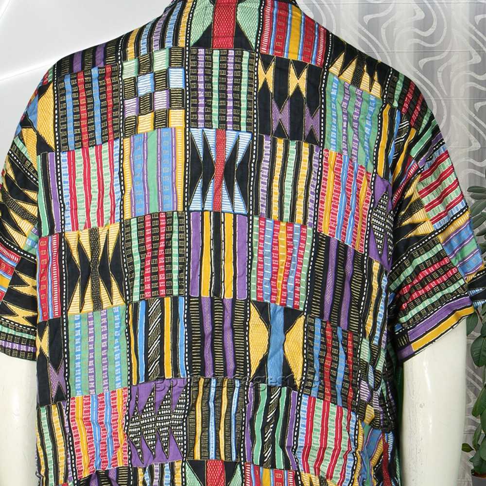 Other Vintage Men's Whooo's Button Down 2XL Shirt - image 7