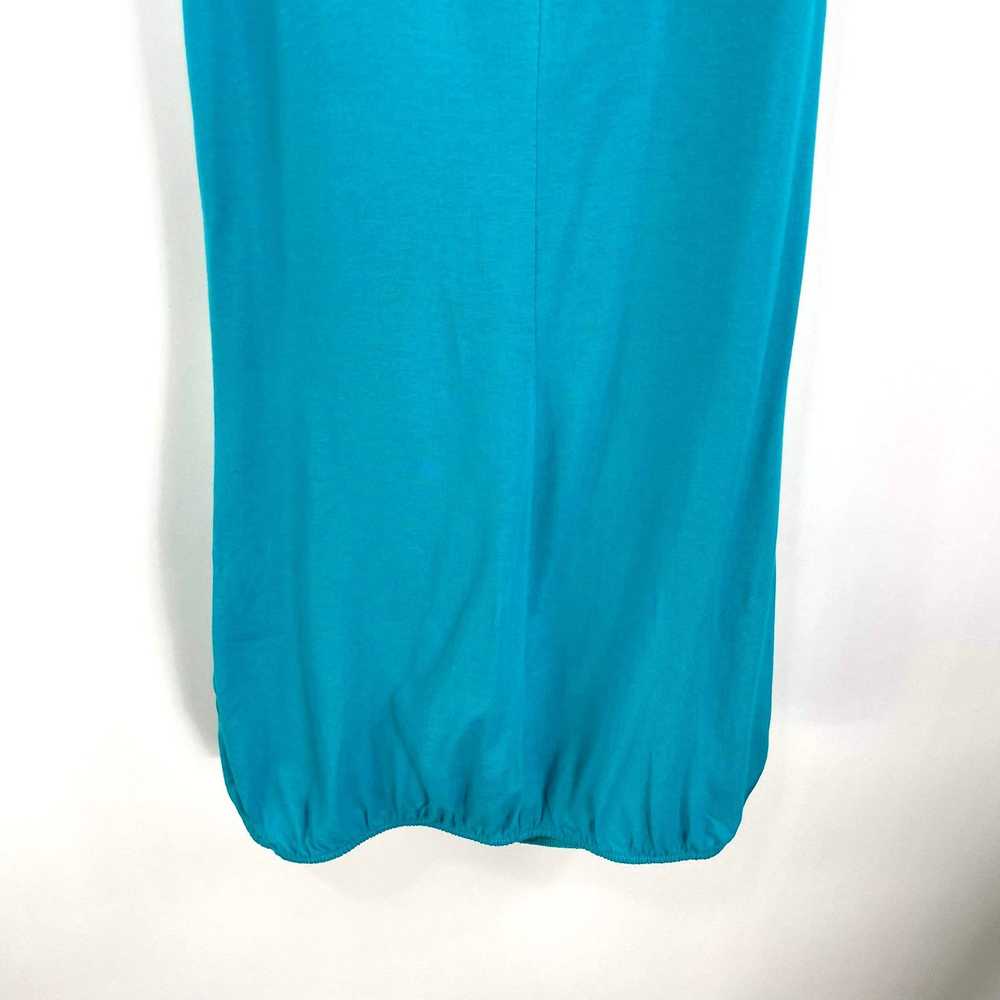 Vintage 00s VENUS Vintage Blue Sleeveless Scoop N… - image 6