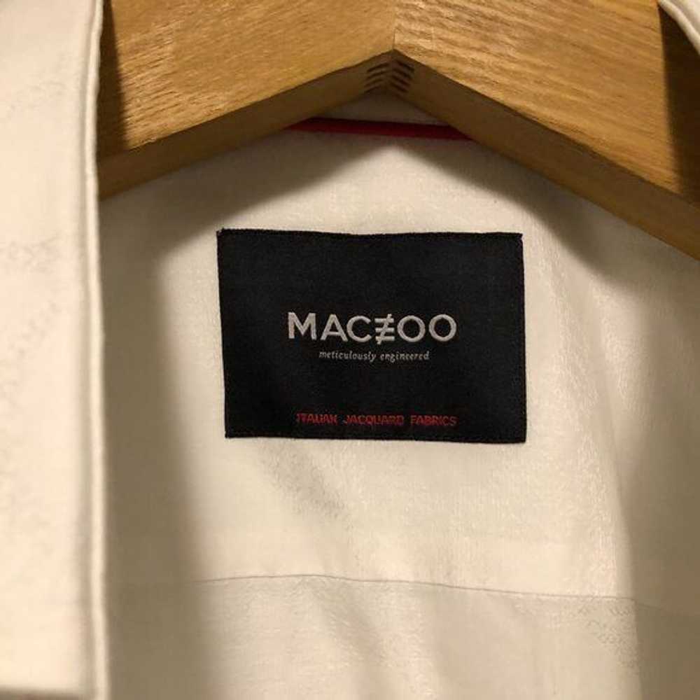 Other maceoo men's white cotton casual shirt size… - image 4