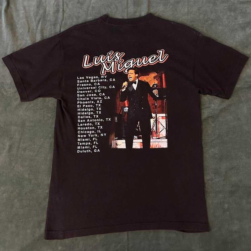 Aaa Vintage luis miguel concert tee - image 4